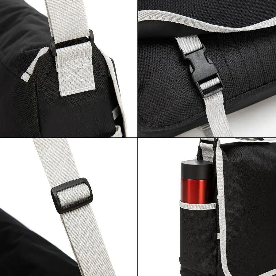 Borsa per pittura a olio Borsa a tracolla per artisti con tasche multiple Borsa a tracolla leggera per il trasporto di portfolio artistico e