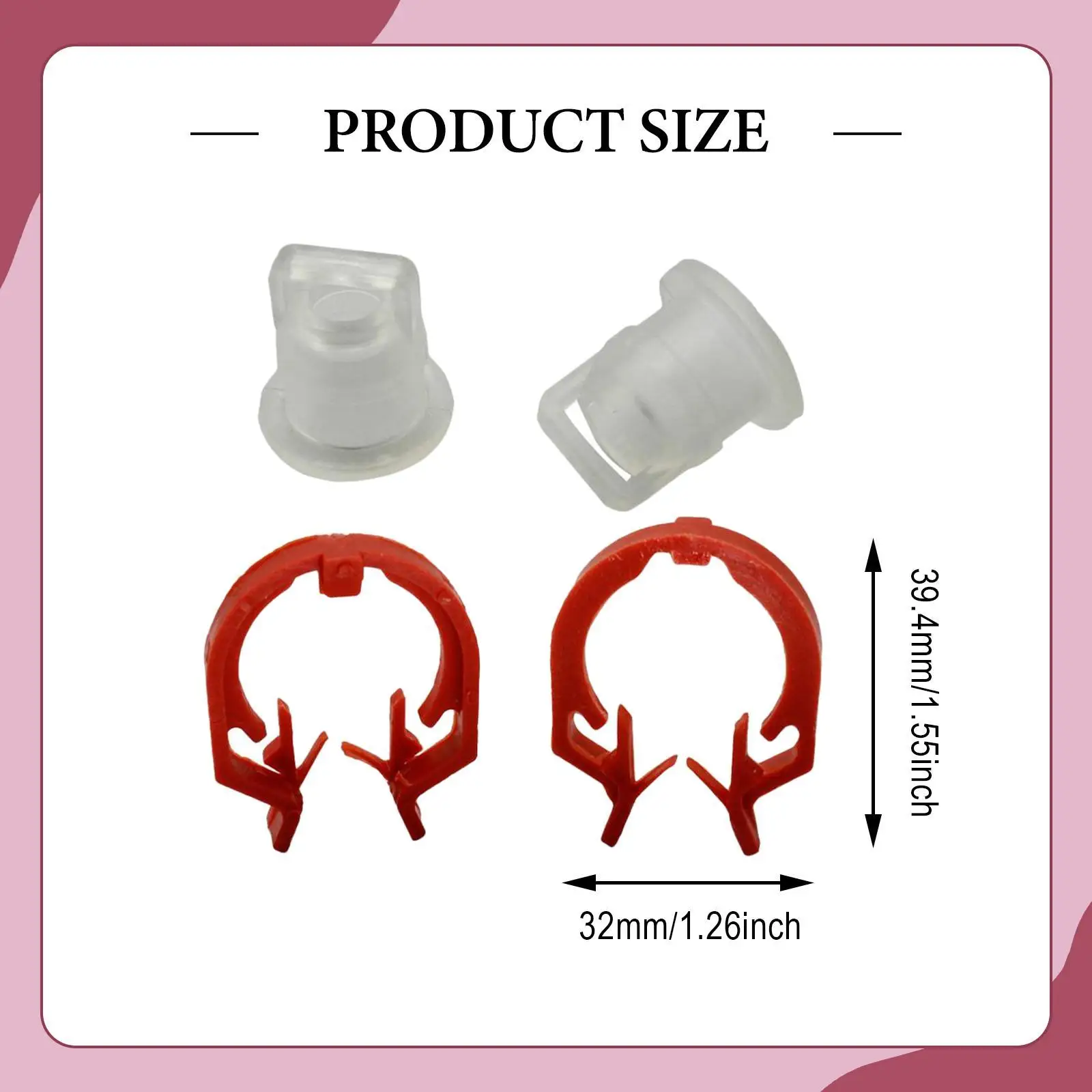 68018106AA Retainer Clip Gear Shift Cable Bushing Transmission Repair Kit for Dodge Caliber Journey Jeep Compass view 5