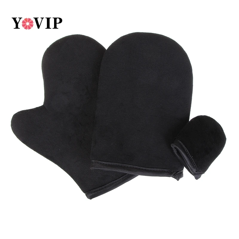 High Quality 1PC Reusable Body Self Tan Applicator Tanning Gloves Cream Lotion Mousse Body Cleaning Glove Self Tanner