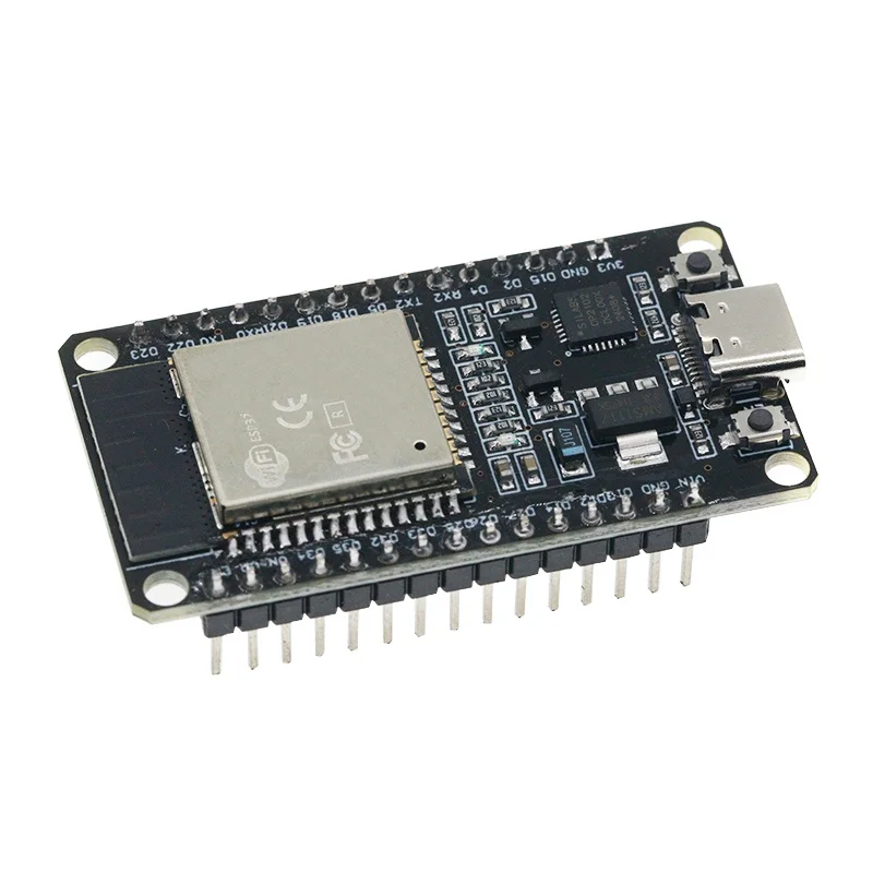 ESP32S esp32 DEVKIT V1 Wireless WiFi Development Board Micro USB Dual Core CP2102 CH340 Type-C view 3