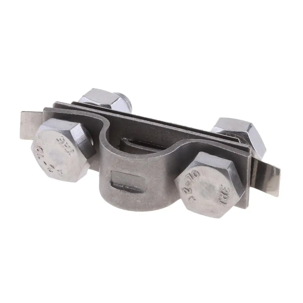 Control Cable Saddle Clamp Stainless Steel Boat Throttle Cable Clamp Kit for Marine Steering System