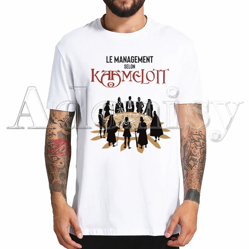 Kaamelott Shirt Novelty Funny Vintage Crew Neck Men's T-Shirt Humor Women Top Tee Gift Humor Streetwear