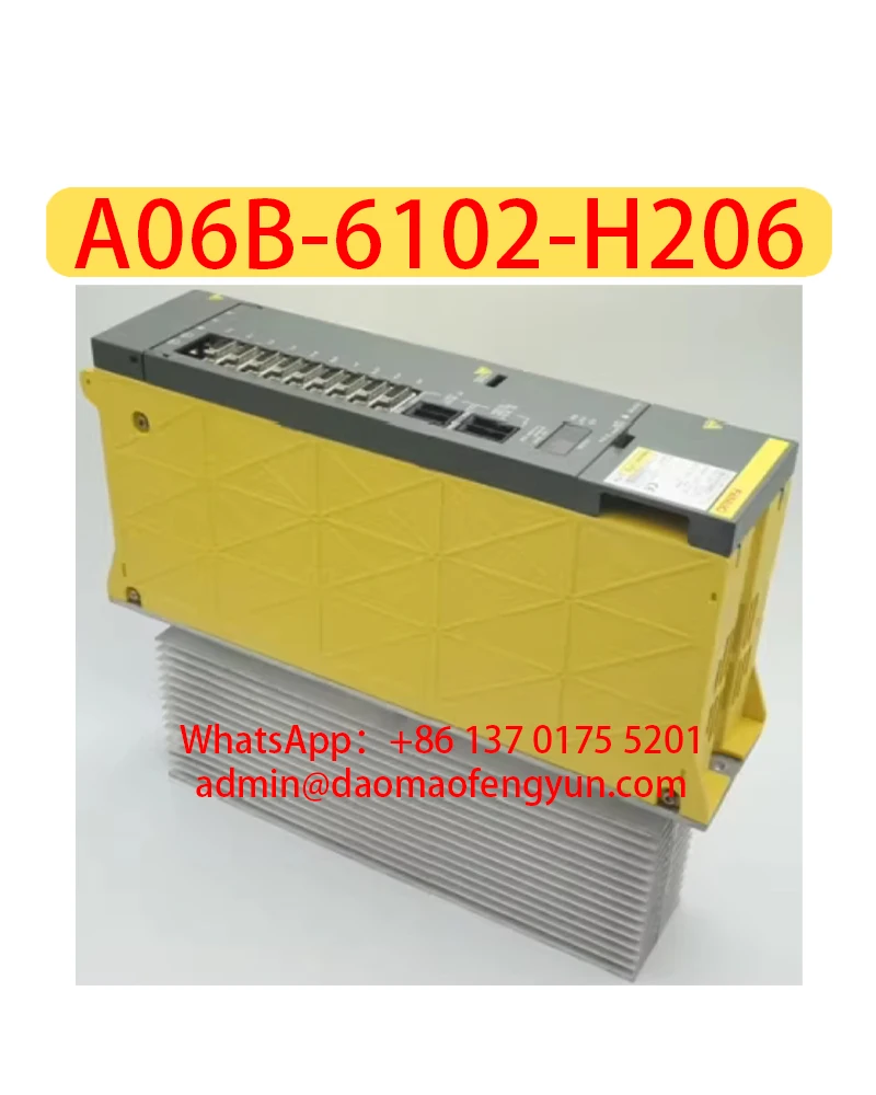 

A06B-6102-H206 Used Spindle Driver，A06B 6102 H206，Fast shipping