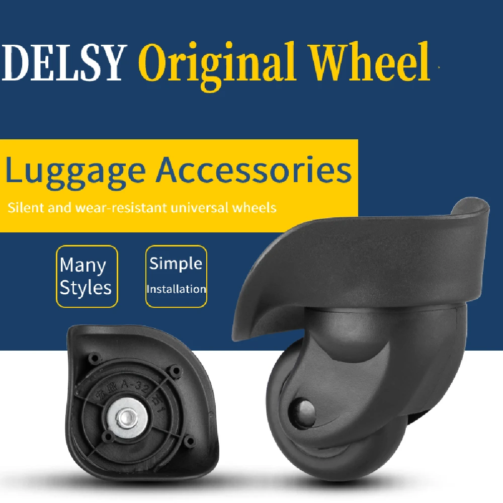 

Suitcase luggage luggage wheel accessories roller suitable for Hongsheng A-32 Diplomat luggage universal wheel