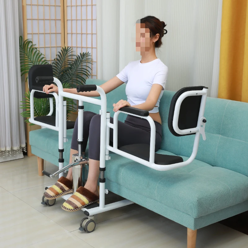 

Paralyzed elderly lift transfer chair patient for home use