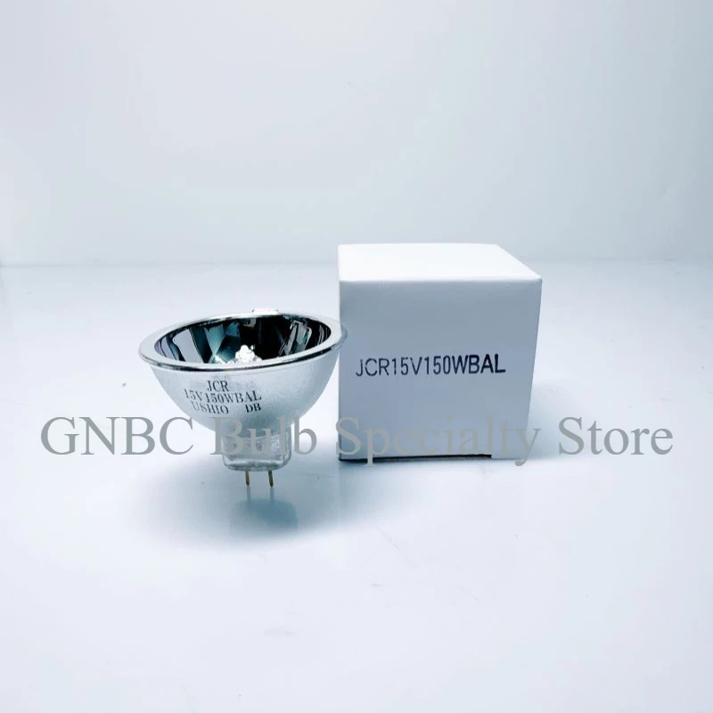 USHIO JCR15V150WBAL 15V150W Optorun à coupelle en aluminium, ampoule pour machine de revêtement