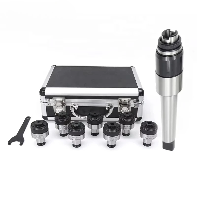 Machine Tools MT2 MT3 MT4 MT5 GT12 Tapping Tool Holder Quick Change Tap Adapter Tapping Collet Chuck SET for Milling Working