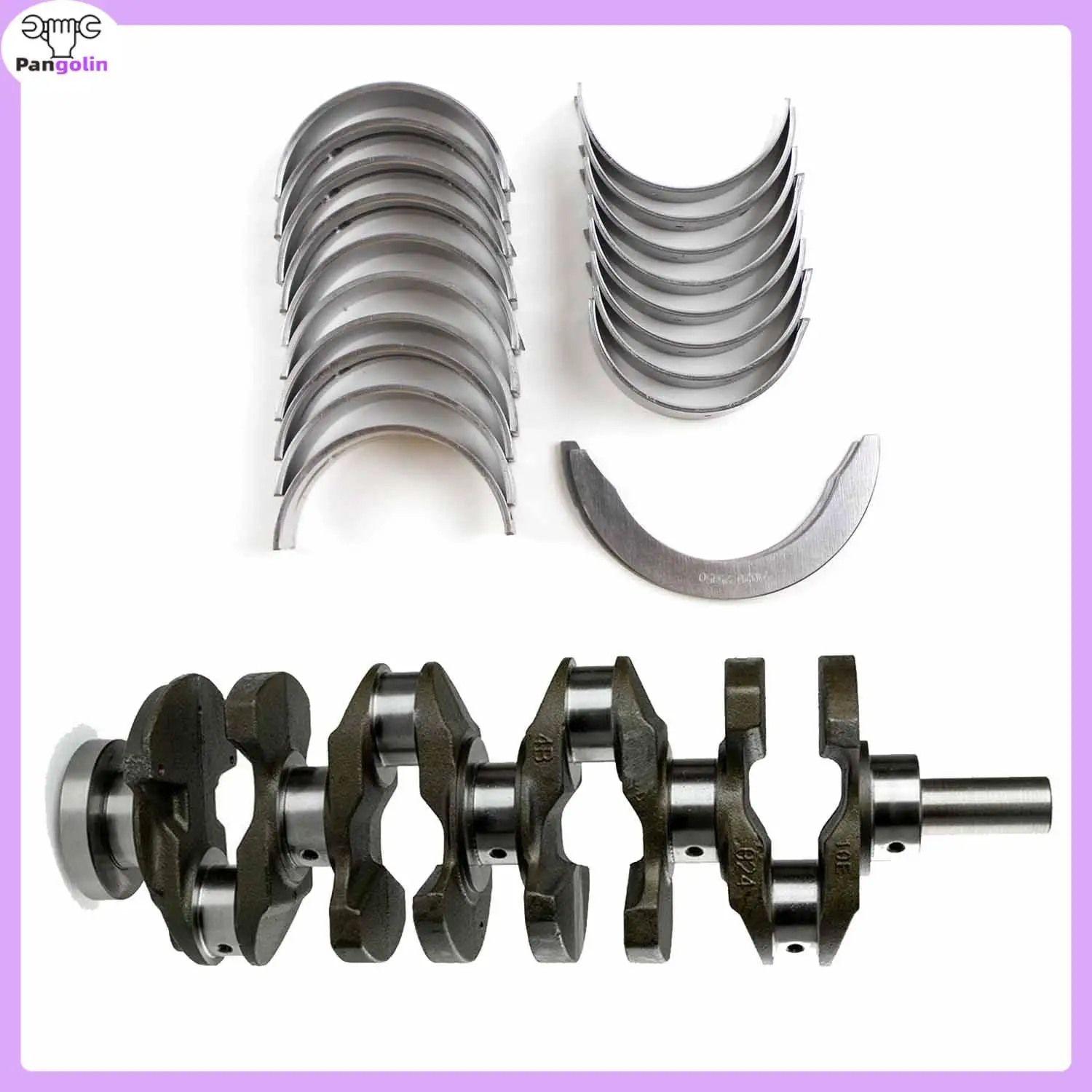 1set G4KE Crankshaft Con Rod & Crankshaft Main Bearing Set For 2007–2019 Hyundai Kia Sonata Sorento 2.4L 23111-2G200 21020-2G010