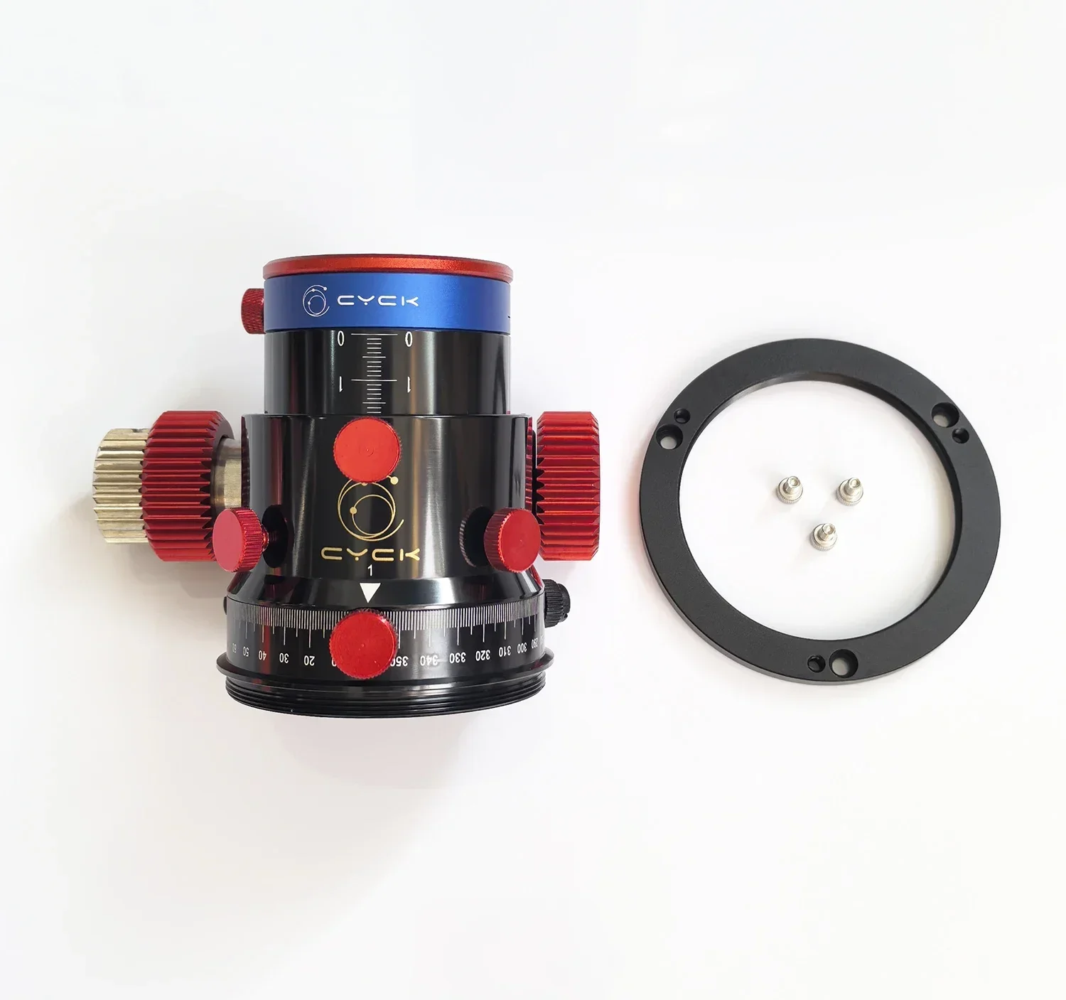 Gold Seller Cyck2 inch two-speed toothed focusing seat, Xinda small black 150 large black 200 deep space shooting optimization