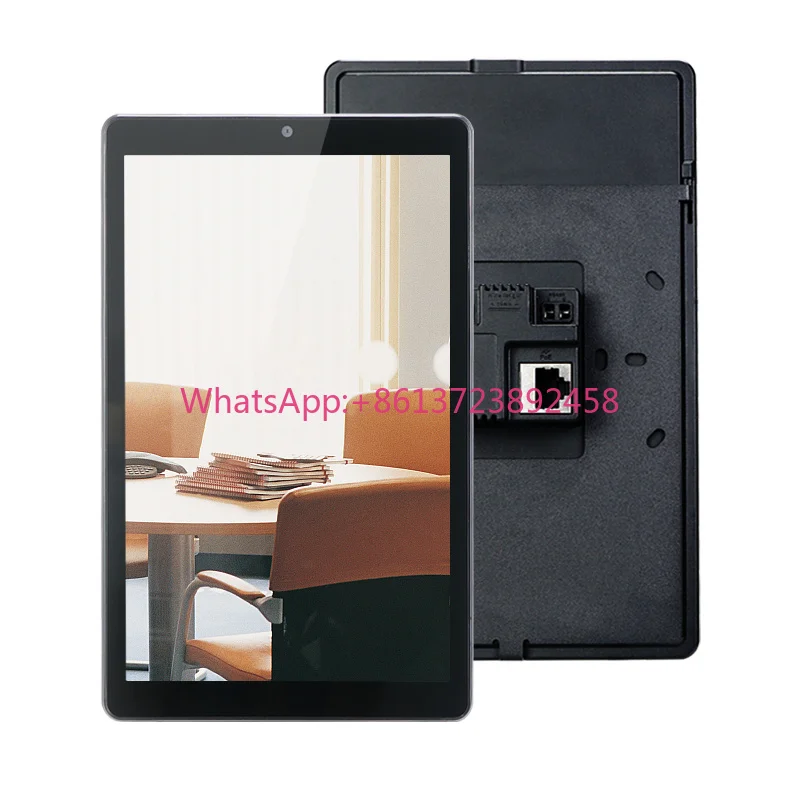 Plastic Case Smart Home Tablet 8'' Capacitive Touch Android 13 2MP Front Camera Wireless Controller POE Professional Use