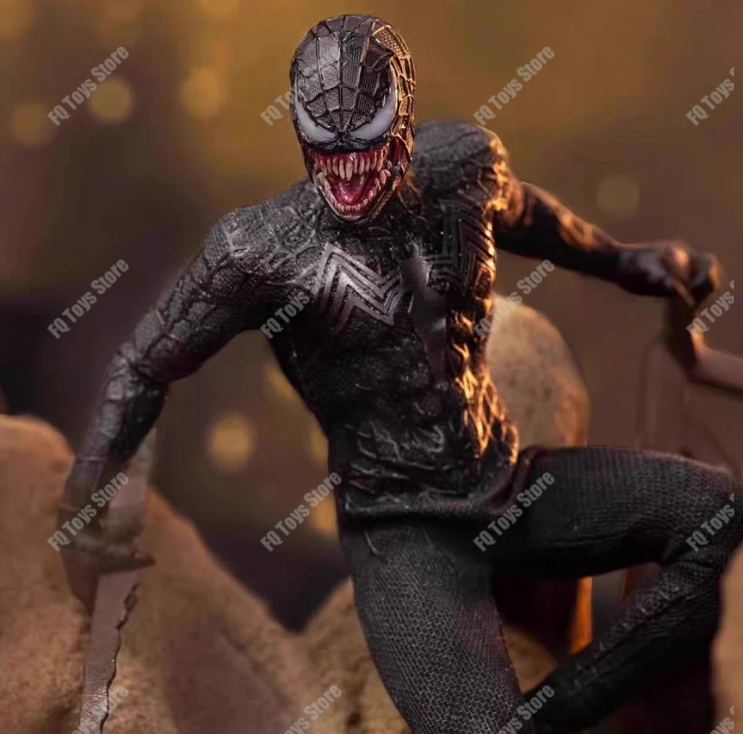 In Stock SAWTOOTH TOYS X 6in Studio STM-20251 1/12 Venom Symbiotic