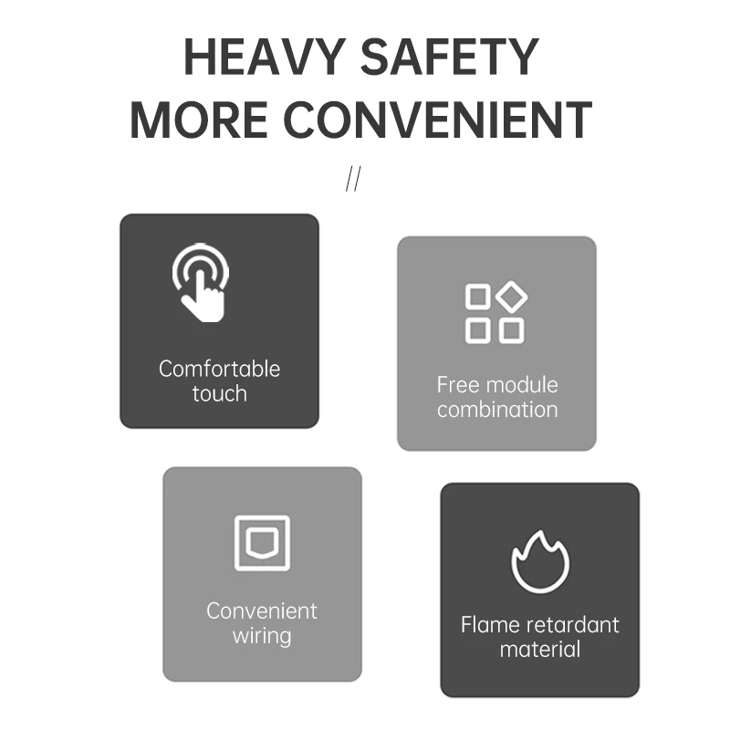 US Thai Universal Wall Power Switch Socket Type-C USB Plug 118*73mm Wall Mount Switch Stainless Steel Panel Multifunction Socket