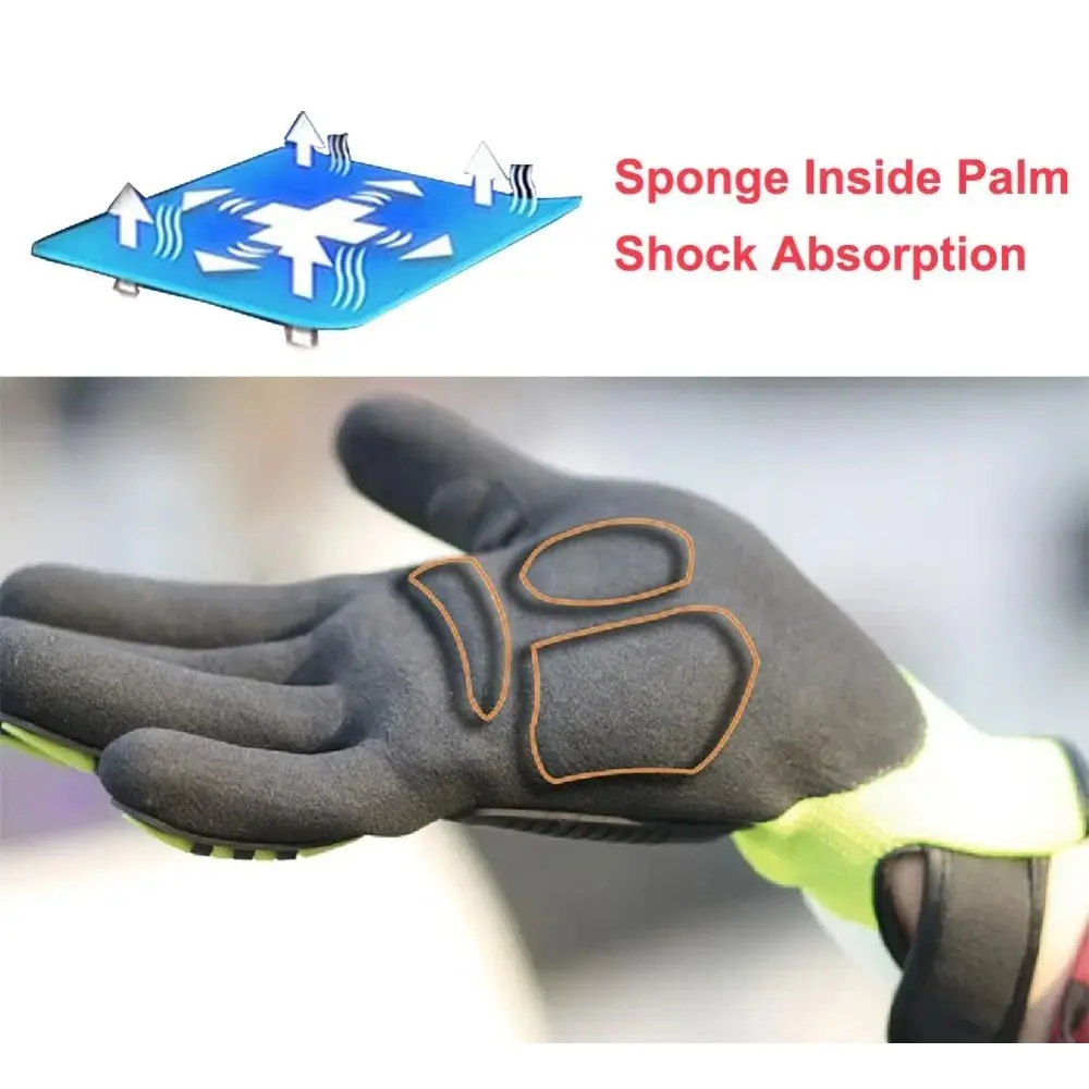 Safety Anti-cut Gloves Anti Impact Oil-proof Safety Work Gloves Durable Comfortable Heavy Duty Safety Work Gloves Woodworking