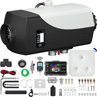 SucceBuy Diesel Heater 12V Diesel Air Heater 8KW Diesel Parking Heater Remote Control with LCD Switch for Car Truck Motor-home