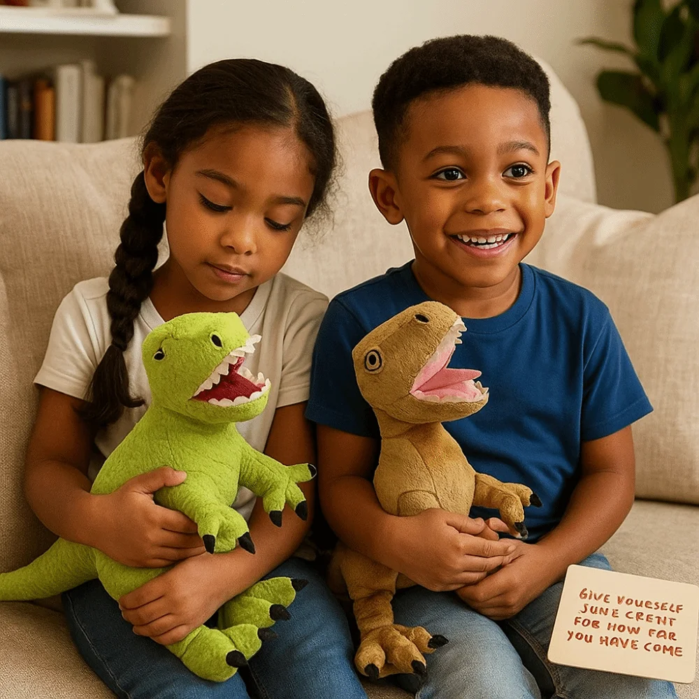 PP Cotton Green Triceratops Doll Tyrannosaurus Rex Collection Dinosaurs Plush Pillow Velociraptor Comfortable