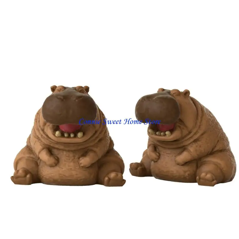 LXAF Portable Hippo Silicone Mould For Jewelry And Ice Cubes