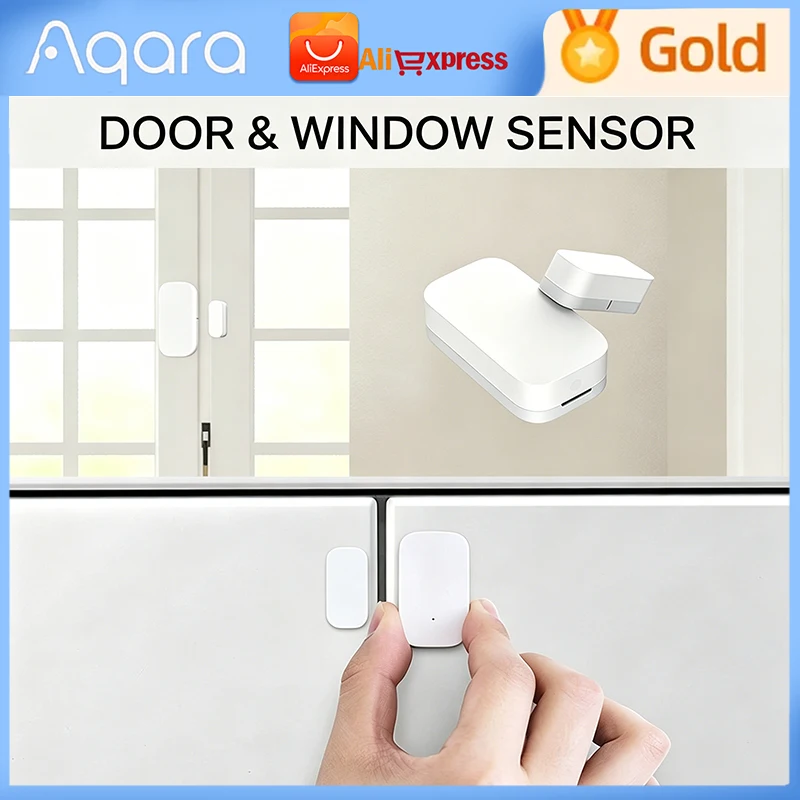 

Aqara Wireless Door Sensor zigbee door and window sensor Smart Mini Door Window Sensor Work With Mi Home APP for Apple Hmekit