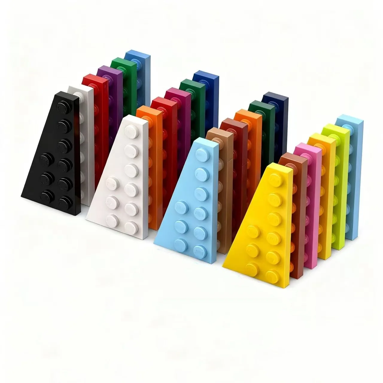 LEGO MOC Building Block Accessories 3x6 Wedge Plate (left) in Bulk 551 Compatible LEGO 54384 - Aliexpress Deal