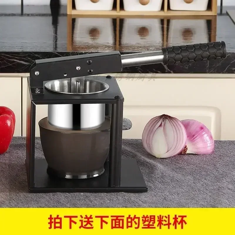 Stainless steel manual juicer household fried watermelon juice orange squeezer fruit squeezer pomegranate juicer juice machine