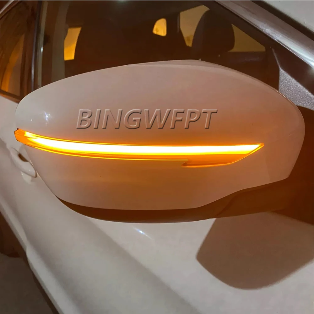Car Side Wing Rear Mirror Indicator Parts For Nissan X-Trail T32 Qashqai J11 Murano Z52 Navara NP300 Dynamic Turn Signal Light - view 6
