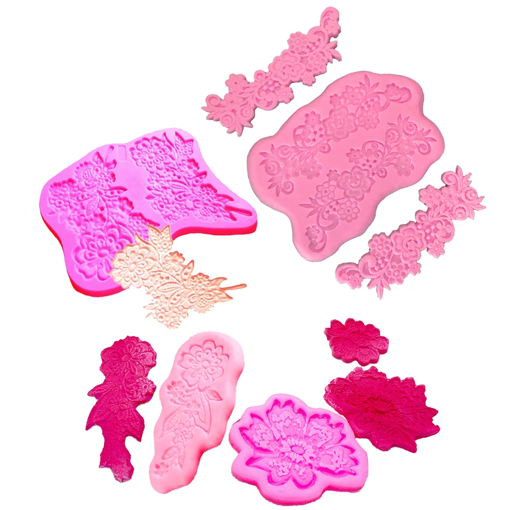 Kitchen Mini Window Cooking Tools Chocolate Ice Silicone Mold Baking Fondant Candy Sugar Craft