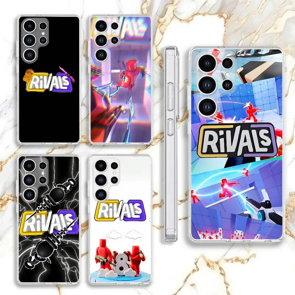 Game R-Rivals Transparent TPU Case for  Samsung S21,S24,S30,S23,S25,S22,S20,S10,5G,FE,PIus,Lite,Ultra