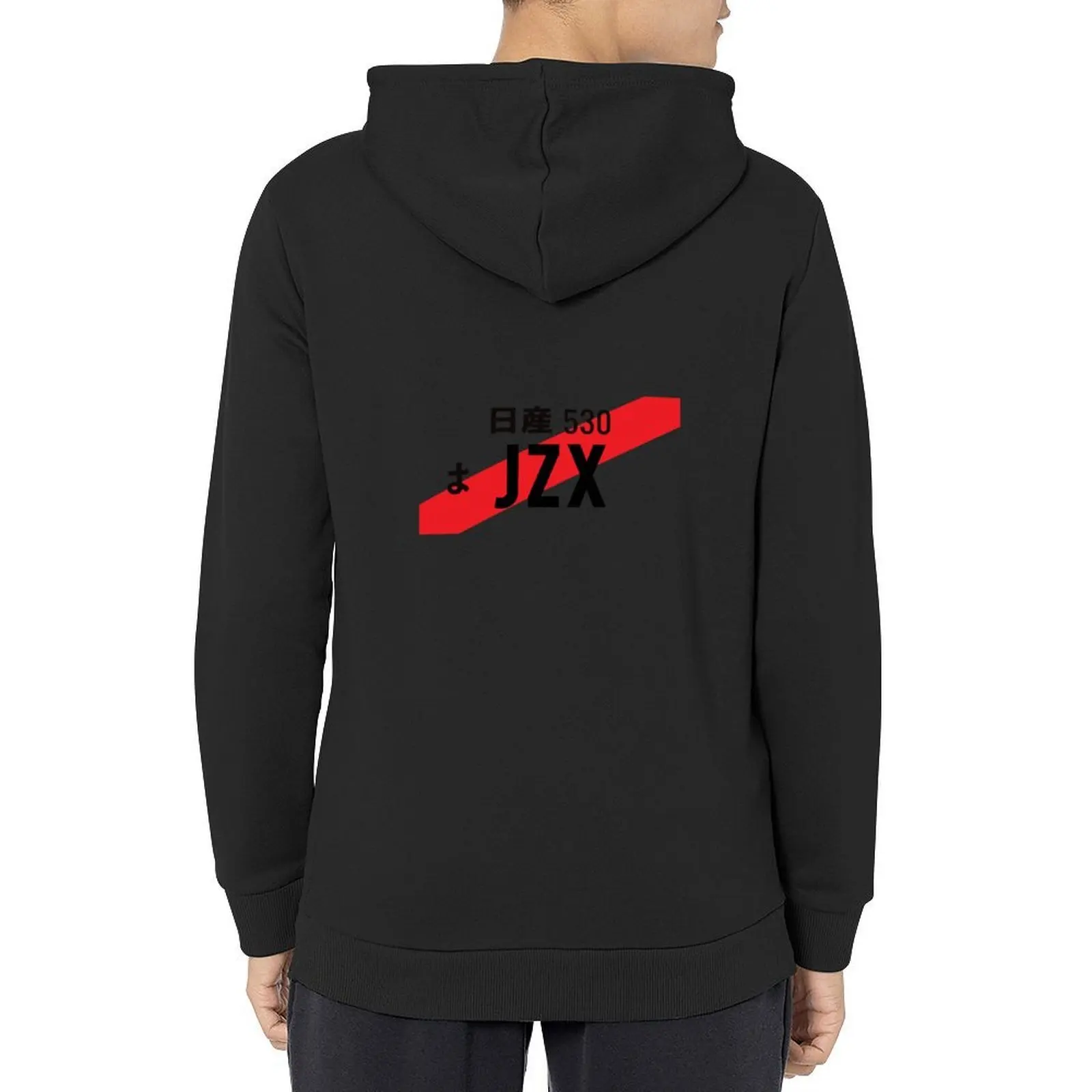 

JZX JDM NUMBER PLATE Hoodie korean clothes japanese style autumn jacket men autumn men's oversize hoodie