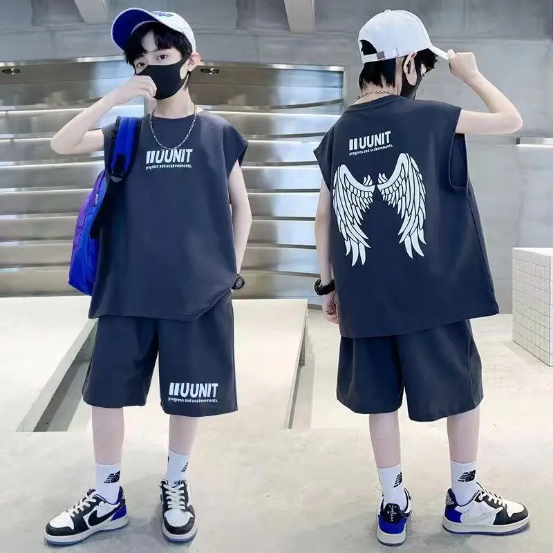 Sports Two-piece Set Children From 4 Years Old Suit for Kids Boys Casual Clothes Children's Boy's Clothing 10 14 Fashion 8 Boy´s