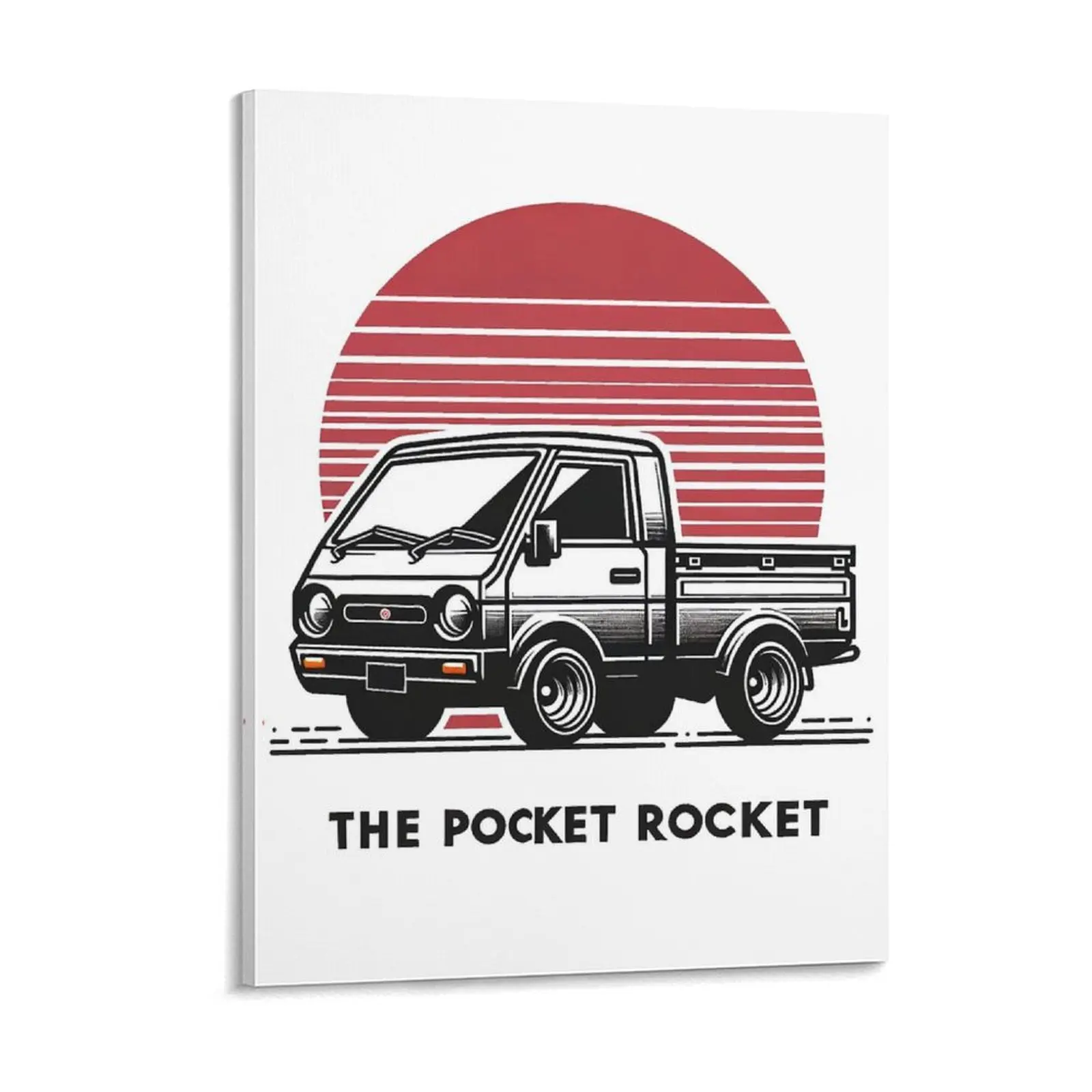 

Kei Truck Canvas Painting Cinema Retro Wall Decor Wall Decor Customized Framed Wall Paintings