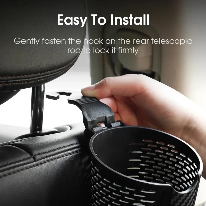 Universal Car Cup Holder Multifunctional Hanging Mount Drink Bottle Organizer Auto Truck Back Seat Storage Bottle Holder Stand