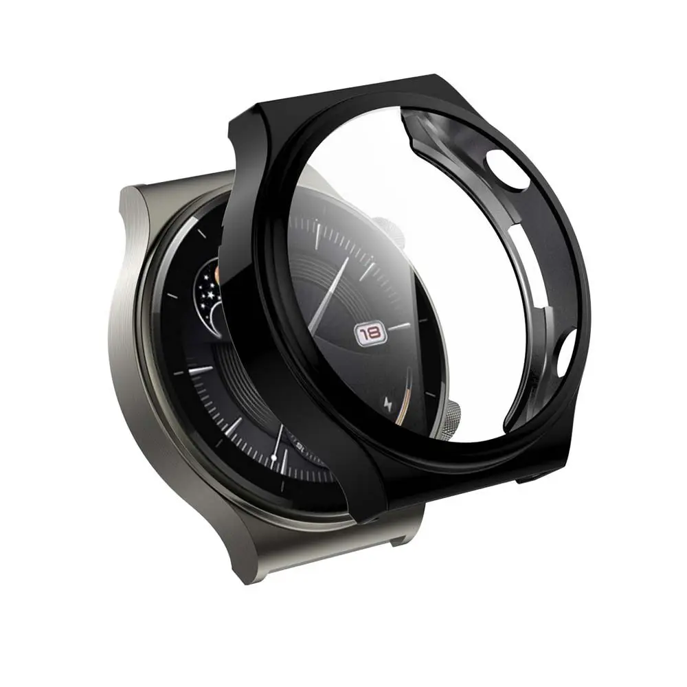 Capa tpu acessórios para smartwatch, capa protetora completa para huawei watch gt 2 pro