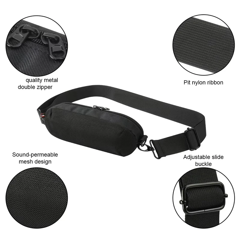 Speaker Storage Shoulder Bag With Shoulder Strap Speaker Organizer Bag Travel Carry Pouch For Beats Pill 2024 BT Speaker