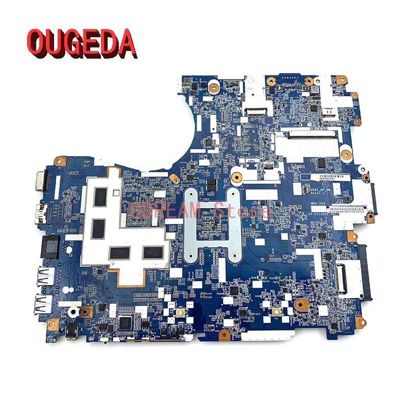 OUGEDA V081_MP_MB MBX-243 Mainboard For SONY VPCF23 VPCF series PCG-81311L Laptop motherboard GT540M 1GB HM65 DDR3 Full tested