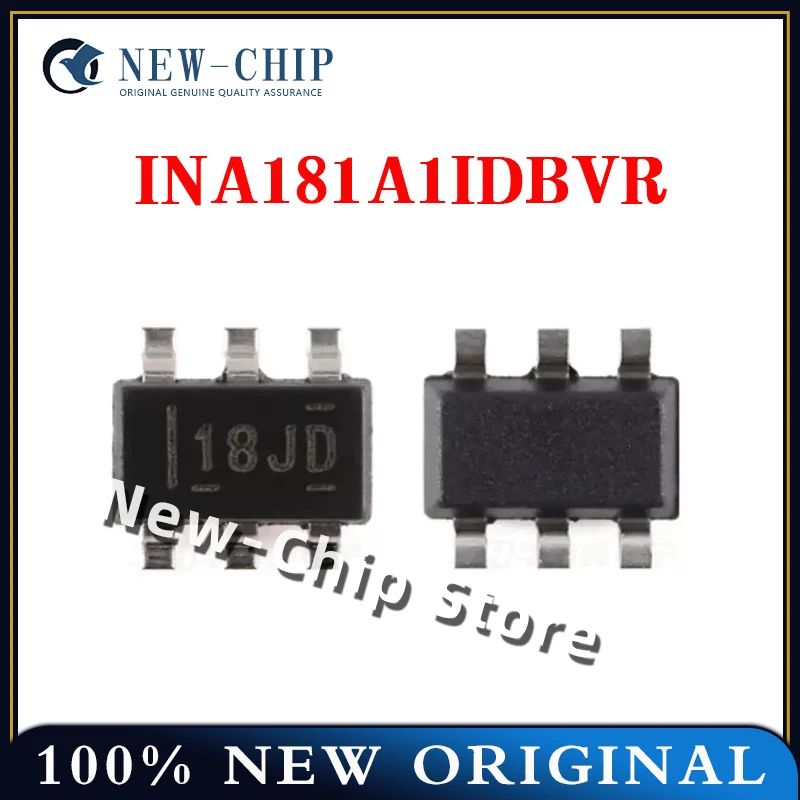 20PCS-1000PCS/LOT   INA181A1IDBVR   18JD  SOT-23-6   Current sensing amplifier chip   New Original