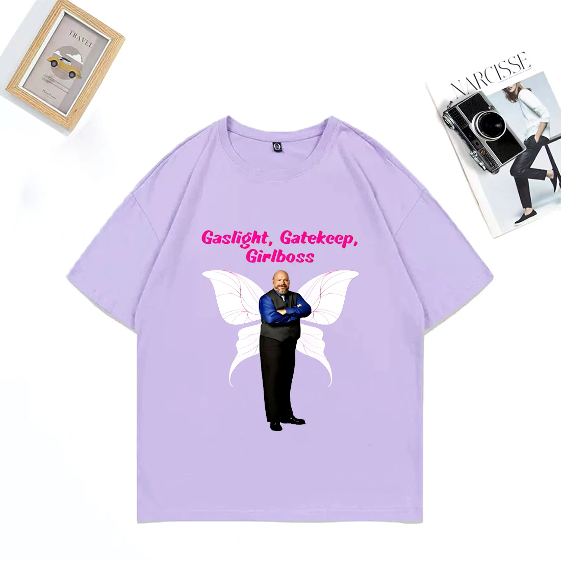 Bertram Meme مضحك ميمي قميص مطبوع الرجال النساء الصيف Gaslight Gatekeep Girlboss موضة تي شيرت القطن إرتداد الملابس #6