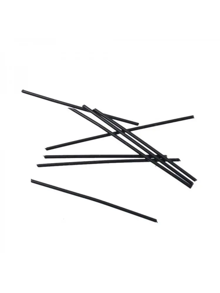 JESide-Tiges de marqueurs de points noirs et blancs, Marqueur de position de la touche de la touche, Accessoire de 1.5mm, 2.0mm, 100mm de long, 5 pièces