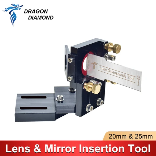 Imagen 2 del producto Herramienta de inserción de extracción de espejo de lente, cabezal láser CO2, tubo de lente, herramientas de instalación para máquina de grabado y corte