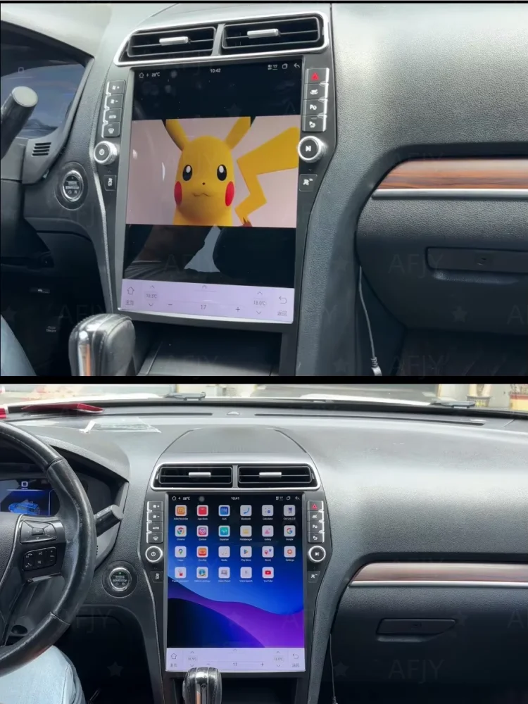 16,2-Zoll-Android-Bildschirm Auto-Carplay für Ford Explorer 2011-2019 Autoradio GPS-Navi-Tape-Recorder Multimedia-Player DSP-Headunit