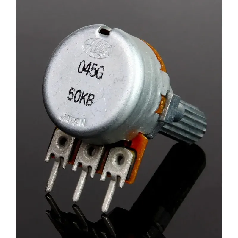 Original imported ALPS RK163 10KB 50KB 100KB single link three pin volume potentiometer from Japan