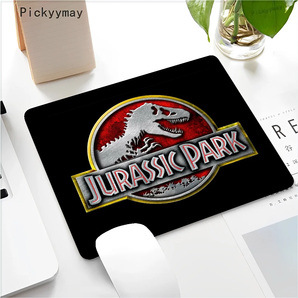 World Jurassic Park Dinosaur Anti-Slip Desktop Desk Mat Kawaii Gaming Accessories Students Writing Pad for PC Desk Pad