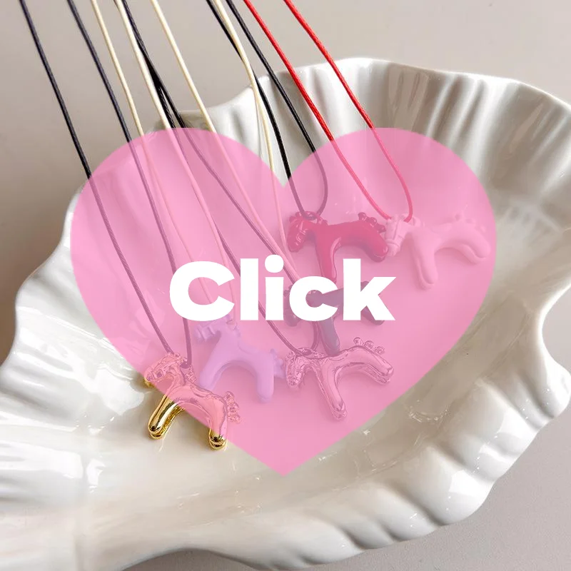 بساطتها المينا بالتنقيط الصقيل الملونة الحصان قلادة طويلة قلادة قابل للتعديل سترة سلسلة مجوهرات بسيطة الإكسسوارات الهدايا