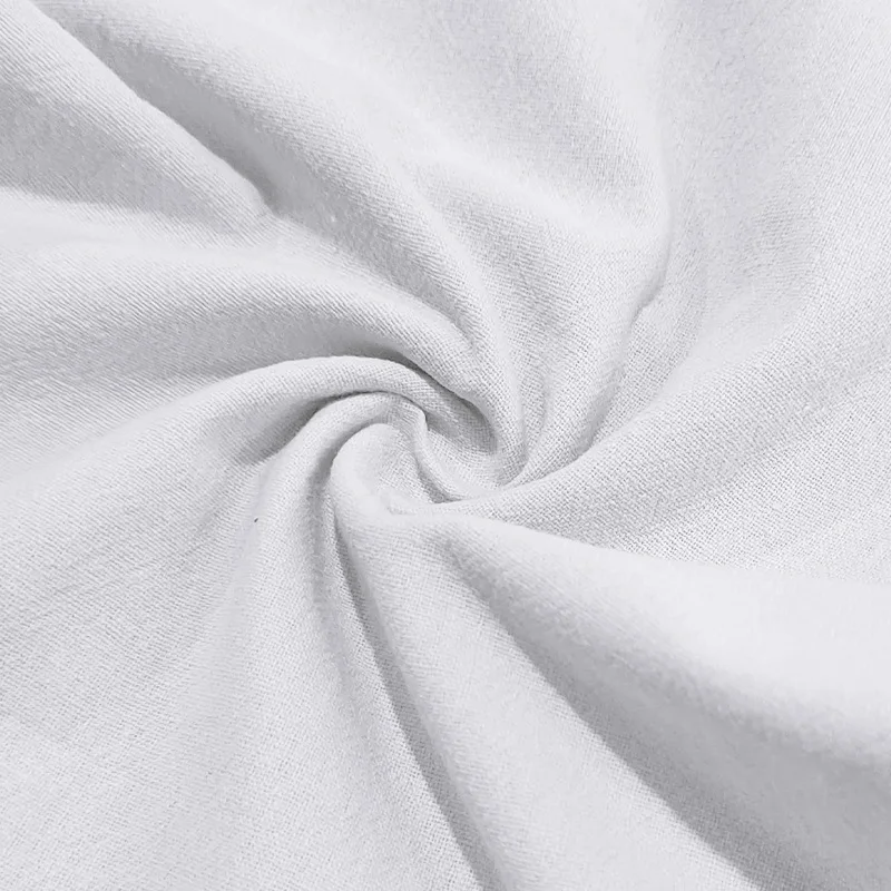 2024 Casual Weiyi Beach Men's Trousers Spring and Autumn Leisure Multi-Button Comfortable Cotton and Linen Loose Trousers