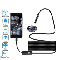 5.5mm Endoscope For Android Xiaomi Samsung Smartphone Car Pipe Automotive Boroscope Sewer Inspection Tools Endoscopy Camera Devi