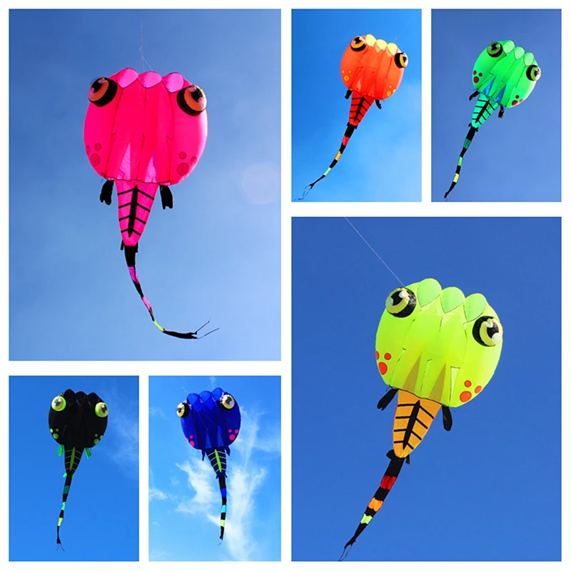 free shipping large tadpole kite fabric soft kites for adults reel toy animal kite professional kites inflatable toys kite reel