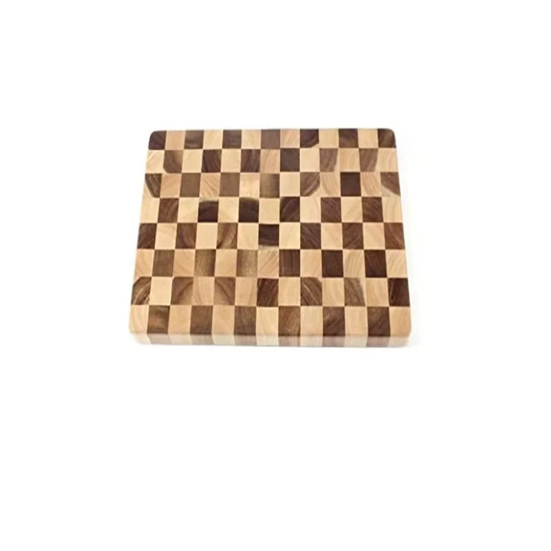 

Lattice splicing Durable rubber wood carbonized cutting board