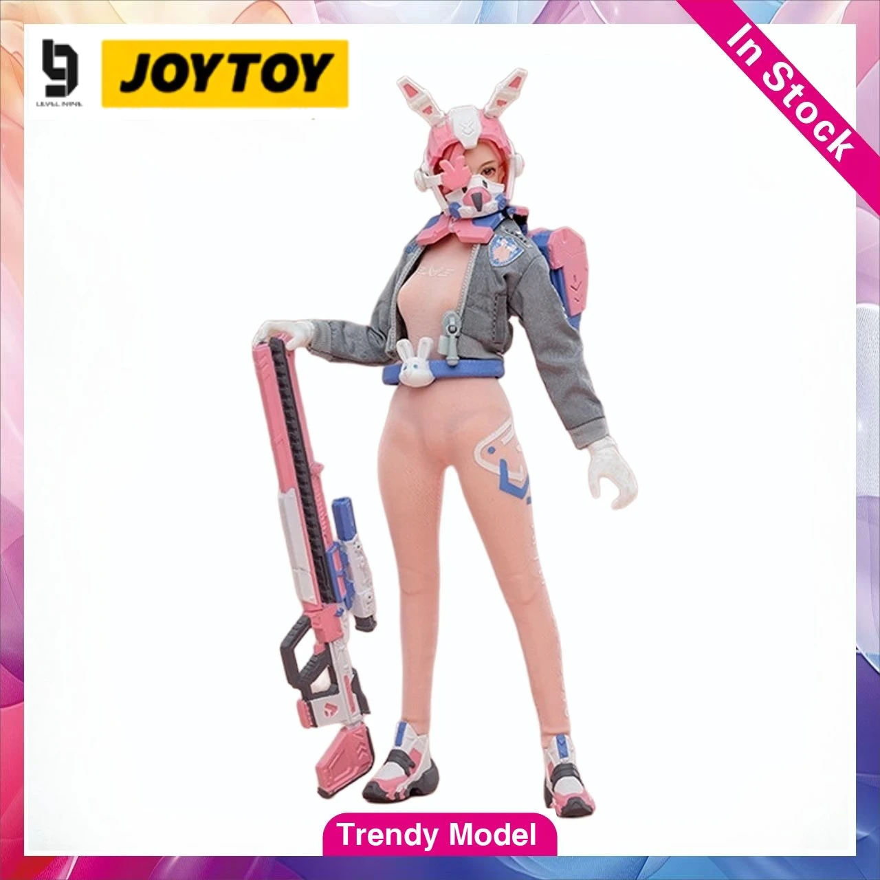

【TM】В наличии JOYTOY LEVEL9 FRONTLINE CHAOS RABBY 1/12 Коллекционная фигурка-модель, игрушка, подарок, украшение