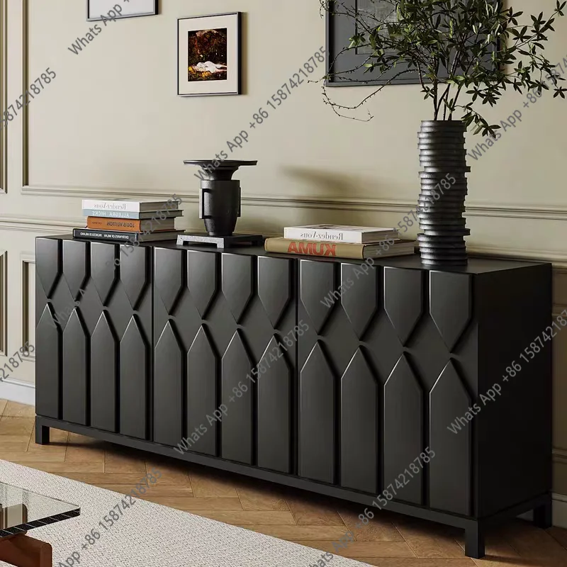 

Italian personality creative side cabinet, entrance cabinet baking paint creative custom designer fashion