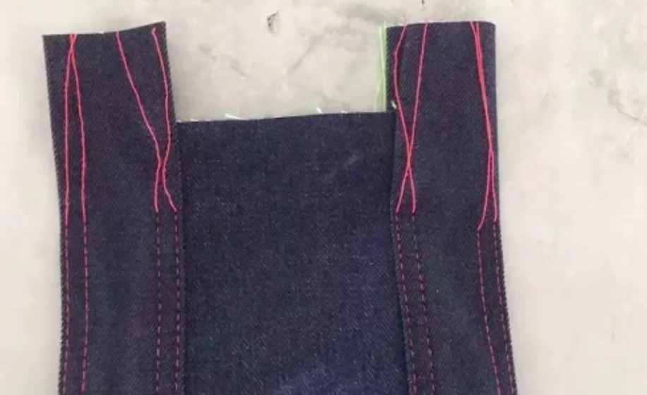 ZY1104PASK Jeans Automatic Waistband Multi Needle Sewing Machine With Skip Stitch Auto Cutter Waistband Machine