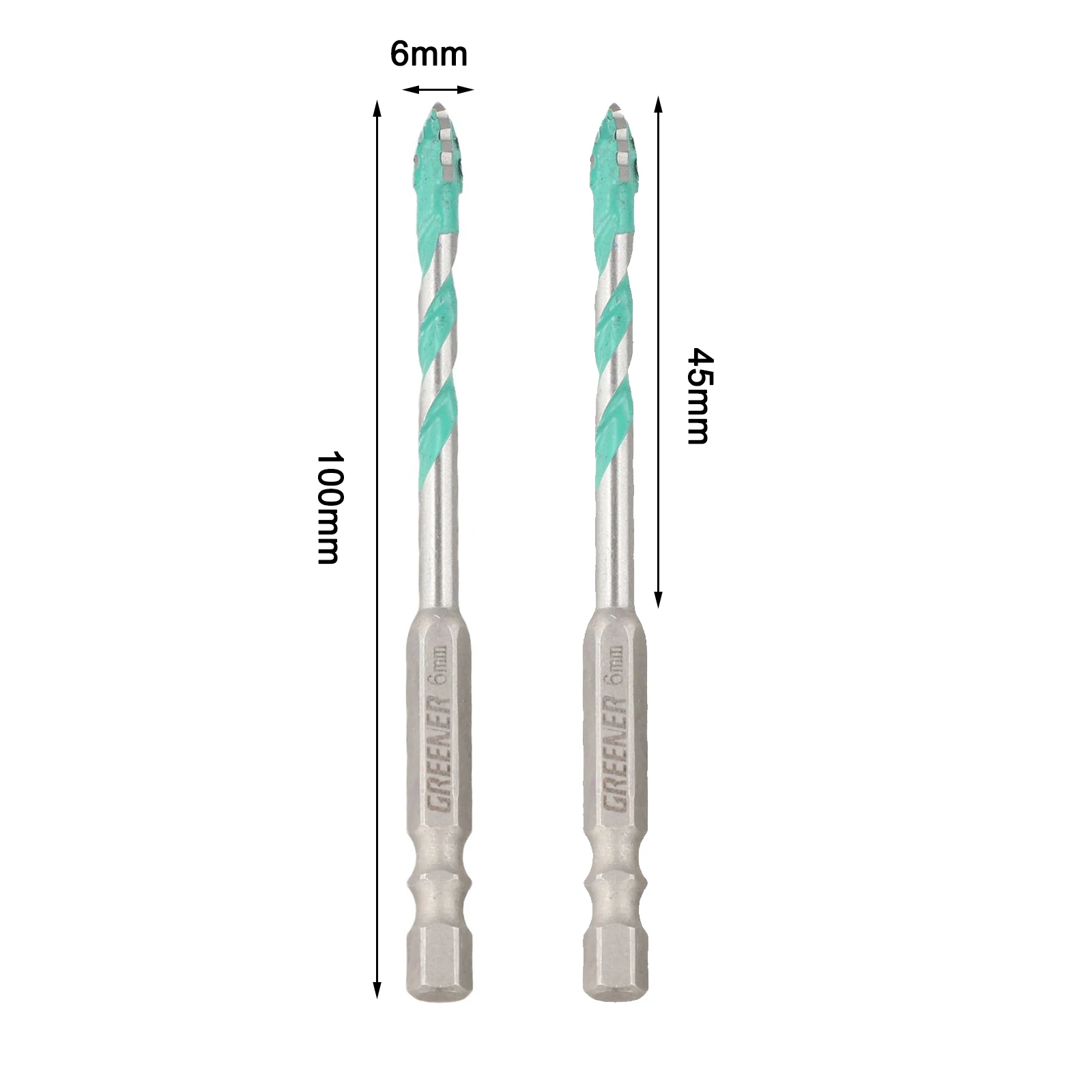 For Drilling Projects Eccentric Drill Bit Home Improvement 12mm High Performance Drill Bits Four-edge Serrated