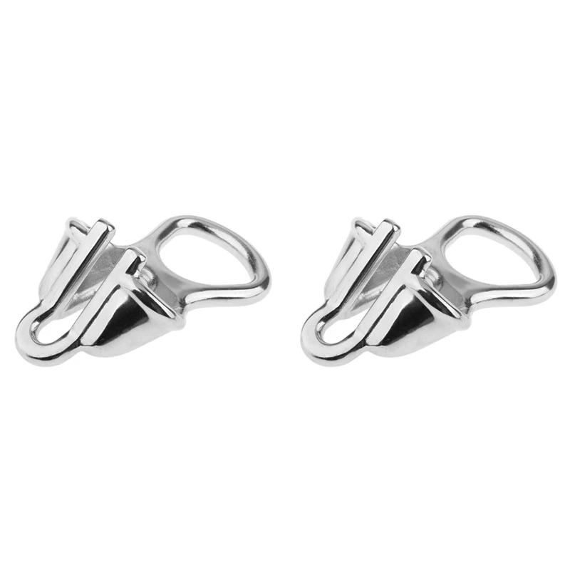 

2X наружный морской якорный цепной замок из нержавеющей стали и швартовочное устройство для веревки